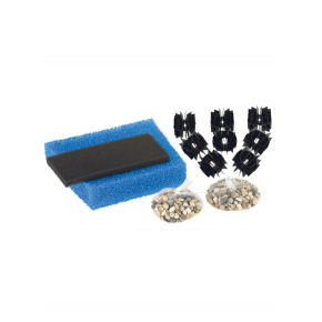 Kit Mousse Filtrante Pour Oase Filtoclear 6000 – 3 Bleues (moyenne) + 3 Rouges (fine)