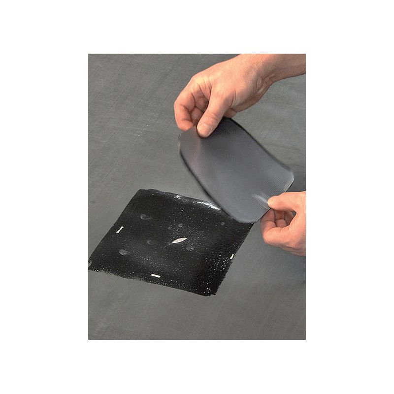 Exemple application Colle sur bâche PVC