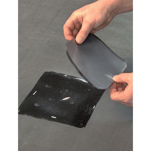Exemple application Colle sur bâche PVC