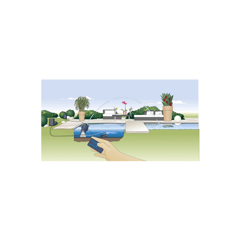 Schema Pompe fontaine Jumping Jet RainBow Star Set additionnel