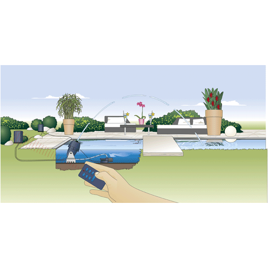 Schema Pompe fontaine Jumping Jet RainBow Star Set additionnel