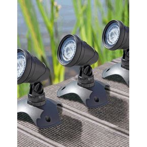 Eclairage de bassin Lunaqua 3 LED Set 3 Oase LED