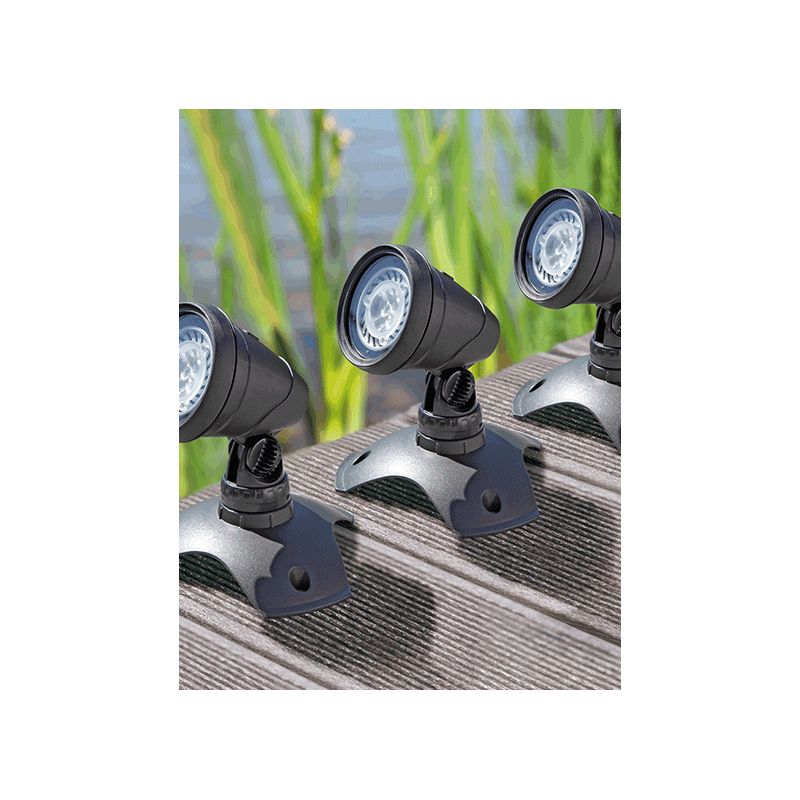 Eclairage de bassin Lunaqua 3 LED Set 3 Oase LED