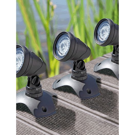 Eclairage de bassin Lunaqua 3 LED Set 3 Oase LED