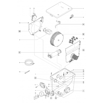 PROFICLEAR PREMIUM COMPACT EGC GRAVITAIRE OASE